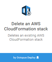 Remove a CloudFormation stack Step