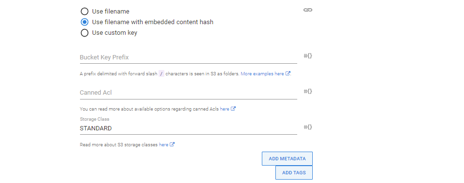 Use filename with embedded content hash options